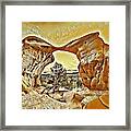 Desert Arch Framed Print