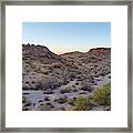Desert Canyon Framed Print
