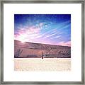 Desert Stars Framed Print