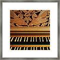 Detail Of A Pipe Organ With A Wooden Framed Print