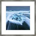 Diamond Beach Framed Print