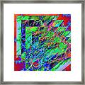 Difference Abstraction Framed Print