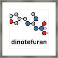 Dinotefuran Insecticide Molecule Framed Print