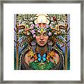 Divine Gaia Framed Print