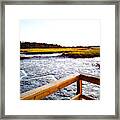 Dock Point Framed Print