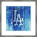 Dodger Wall Framed Print