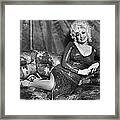 Dolly Parton Portrait Session Framed Print