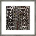 Doors With Mother Of Pearl In The Harem Framed Print