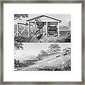 Double Inclined Plane For Moving Tub Framed Print