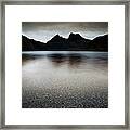 Dove Lake And Cradle Mountain Framed Print