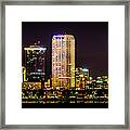 Downtown Tampa Skyline Framed Print