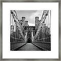 Drawbridge To Conwy Castle Framed Print