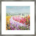 Drift Garden Framed Print