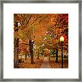 Drury Autumn Framed Print