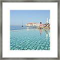 Dubrovnik In Dalmatia, Croatia Framed Print