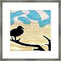 Duck Sunset Framed Print