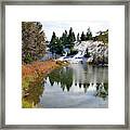 Early Autumn Landscape Framed Print