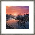 Early Spring On The Sturgeon Framed Print