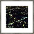 East River Nyc Bridges From Wtc Framed Print