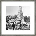Edwin L. Drakes First Oil Well Framed Print