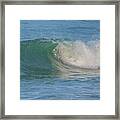 Egypt Beach Waves Framed Print