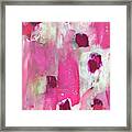 Elated- Abstract Art By Linda Woods Framed Print