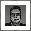 Elton John Painting Framed Print