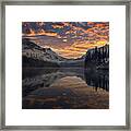 Emerald  Lake, Canada Framed Print