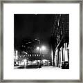 Empire State Building Is Blacked Out Framed Print