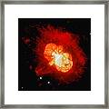 Eta Carinae Star On Brink Of Destruction Framed Print