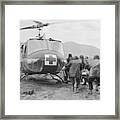 Evacuating The Wounded From Hamburger Framed Print