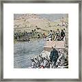 Events In Madagascar The Capture Framed Print