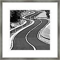 Everyday Is A Winding Road Framed Print