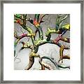 Evolution And Tree Of Life Framed Print