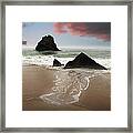Exotic And Beautiful Nature Landscape Framed Print