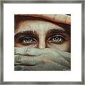 Eyes Framed Print