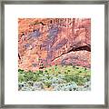 Eyes Of Rock Framed Print