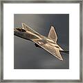 F-23a Black Widow Ii Framed Print