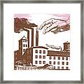 Factory Building Framed Print