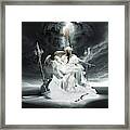 Fall Of Lucifer Pieta Gods And Heroes Series Framed Print