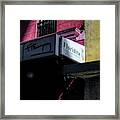 Famous Hemingway Cuban Bar Framed Print