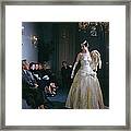 Fashion At Hartnells Framed Print