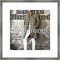 Fashionable 50 Oklahoma City Thunder Guard Russell Westbrook Sports Illustrated Cover Framed Print