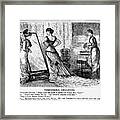 Fashionable Emulation, 1877. Artist Framed Print