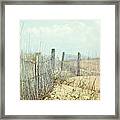 Fence Framed Print