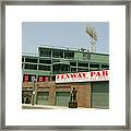 Fenway Park Framed Print