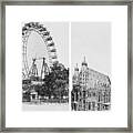 Ferris Wheel And St. Stephens Framed Print