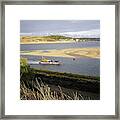 Ferry Boat River Camel Padstow Cornwall Framed Print