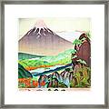 Fields Of Color, Yamanashi Prefecture Framed Print