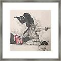 Fighting For Liberty Framed Print